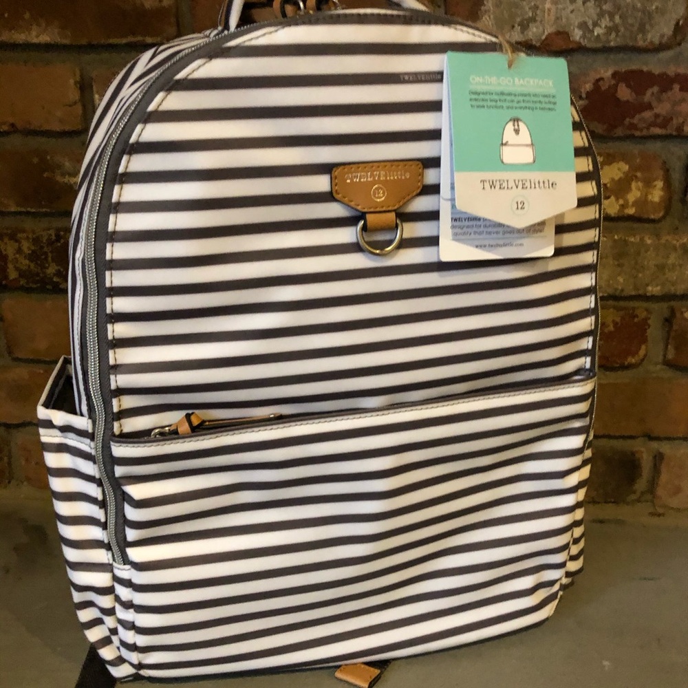 TWELVElittle On-the-Go Diaper Bag 2.0 Stripe